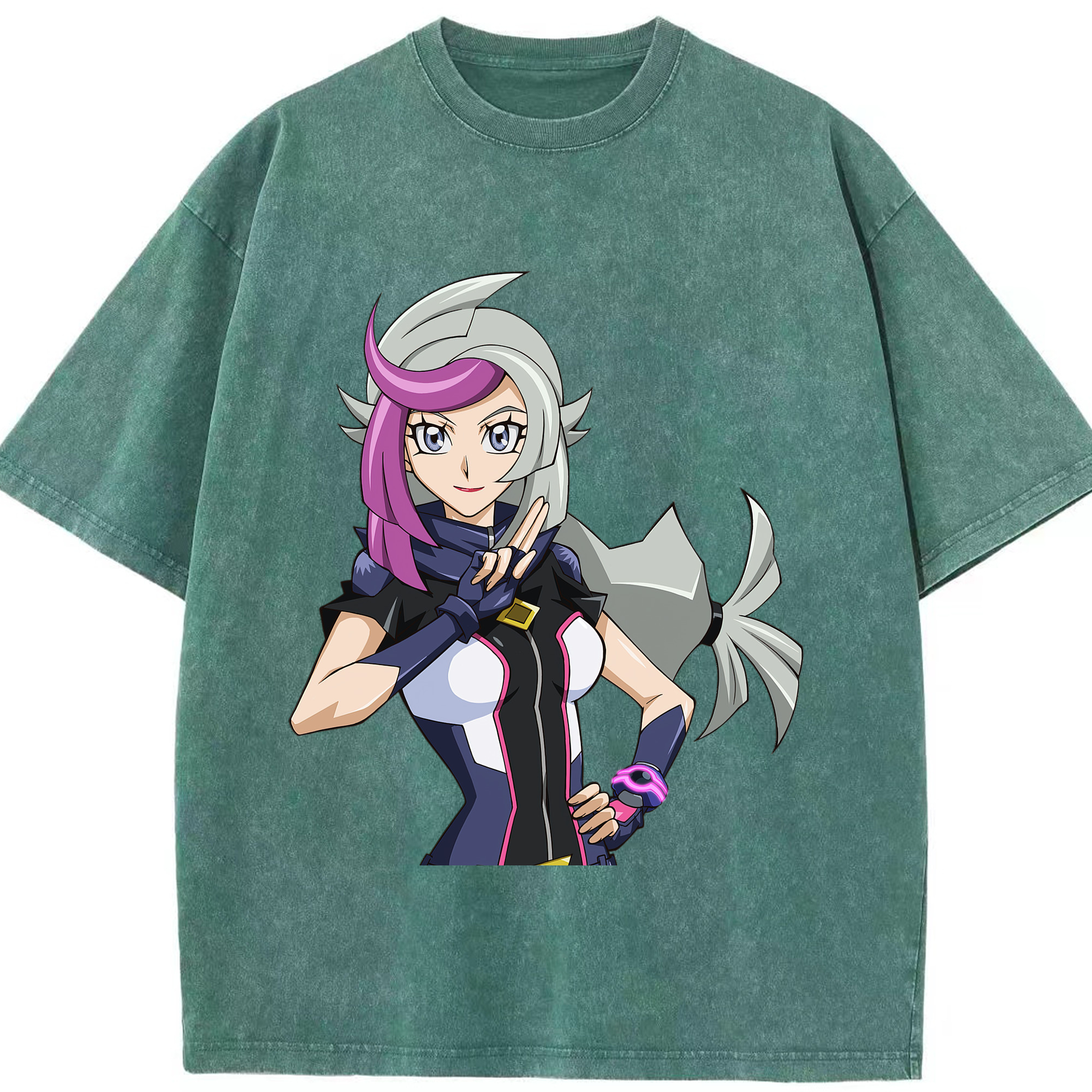 （画像用） 遊☆戯☆王 Yu-Gi-Oh! 綿100% ヴィンテージ風 半袖Tシャツ（フロントプリント）